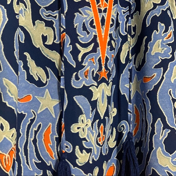 Rose & Olive Tasseled Boho Tank Top - Picture 3 of 4